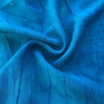 46" Ocean Blue 100% Tencel Lyocell Cupro Georgette 4.5 OZ Light Woven Fabric By the Yard - APC Fabrics