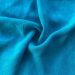 44" Neon Blue 100% Tencel Lyocell Cupro Georgette 4.5 OZ Light Woven Fabric By the Yard | APC Fabrics