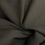 60" 100% Cotton 5 OZ Sheeting Jet Black Woven Face Mask Fabric By the Yard - APC Fabrics