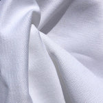 60" 100% Cotton Twill 7 OZ Optic White Apparel & Face Mask Woven Fabric By the Yard - APC Fabrics