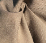 60" Rayon Blend Twill 6.5 OZ Khaki Apparel & Face Mask Woven Fabric By the Yard - APC Fabrics