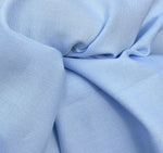 58" 100% Cotton Pima Chambray 6 OZ Light Baby Blue Apparel Woven Fabric By the Yard - APC Fabrics