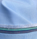 58" 100% Cotton Pima Chambray 6 OZ Light Baby Blue Apparel Woven Fabric By the Yard - APC Fabrics