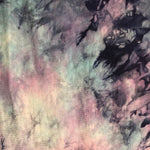60” Bamboo Spandex Lycra Stretch Tie Dyed Cotton Candy Blue & Pink Apparel Knit Fabric By the Yard - APC Fabrics