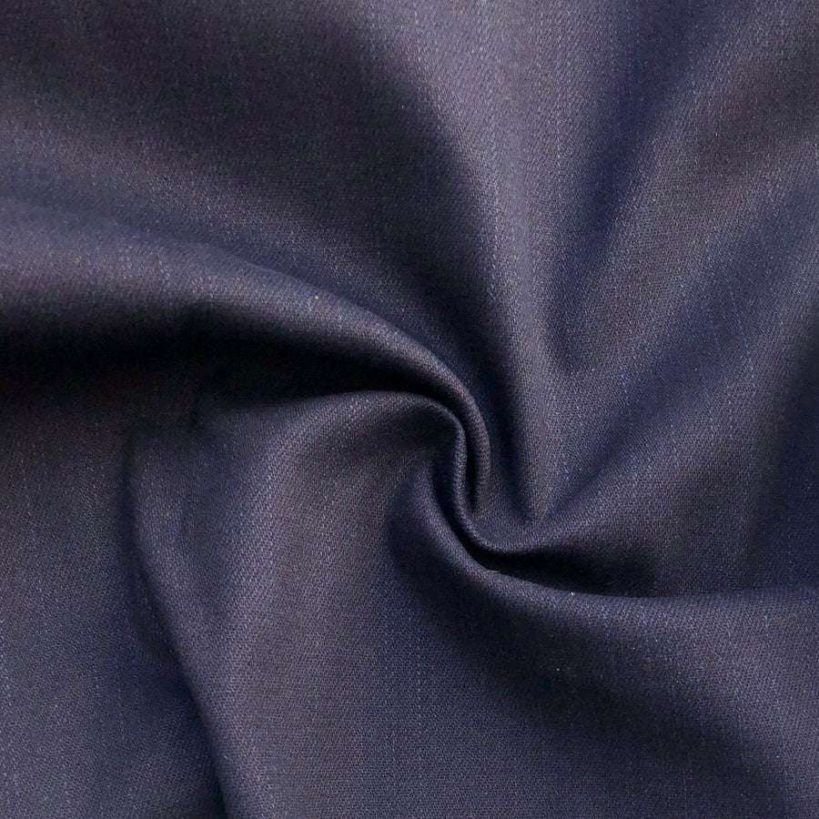 66" 100% Cotton Japanese Denim Dark Indigo 10 OZ Woven Fabric By the Yard | APC Fabrics