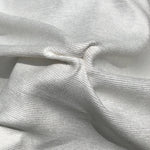 60" 100% Cotton Baby Chenille 6.5 OZ White Apparel Woven Fabric By the Yard - APC Fabrics