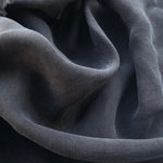 58" 100% Rayon Bemberg Enzyme Washed Silk-Hand Purple & Black 7 OZ Light Woven Fabric By the Yard - APC Fabrics