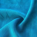 44" Neon Blue 100% Tencel Lyocell Cupro Georgette 4.5 OZ Light Woven Fabric By the Yard | APC Fabrics