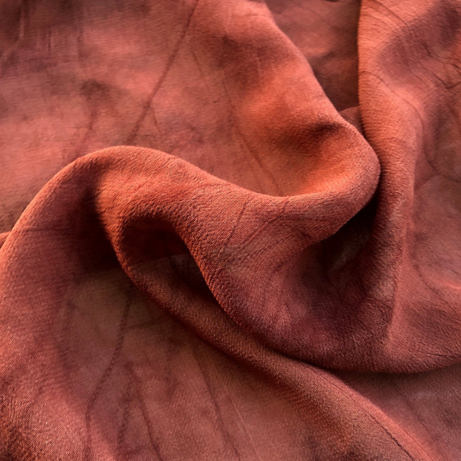 44" Rustic Brown 100% Tencel Lyocell Cupro Georgette 4.5 OZ Light Woven Fabric By the Yard - APC Fabrics