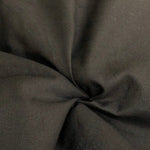 60" 100% Cotton 5 OZ Sheeting Jet Black Woven Face Mask Fabric By the Yard - APC Fabrics