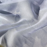 54" 100% Rayon Chiffon Optic White Sheer Light Woven Fabric By the Yard | APC Fabrics