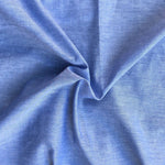 58" 100% Cotton Pima Chambray Voile Baby Blue Light Woven Fabric By the Yard - APC Fabrics