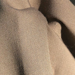 60" Rayon Blend Twill 6.5 OZ Khaki Apparel & Face Mask Woven Fabric By the Yard - APC Fabrics