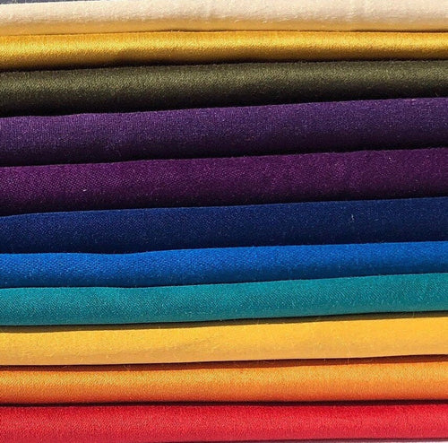 58" Cotton Rayon Dull Satin 5 OZ Light Apparel & Face Mask Woven Fabric By the Yard - APC Fabrics