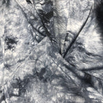 60” Bamboo Spandex Lycra Stretch Tie Dyed Black & White Cloud Apparel Knit Fabric By the Yard - APC Fabrics