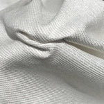 60" 100% Cotton Baby Chenille 6.5 OZ White Apparel Woven Fabric By the Yard - APC Fabrics