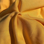 60" Butter Yellow 100% Lyocell Tencel Gabardine Twill Eco Friendly Medium Weight Apparel Woven Fabric By The Yard | APC Fabrics