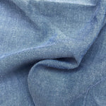 58" 100% Tencel Lyocell Twill Enzymed Wash Medium Weight 6 OZ Sky Blue Woven Fabric By the Yard | APC Fabrics