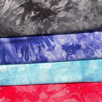 60” Bamboo 4-Way Stretch with Spandex 5 OZ Tie Dyed Tie Dye Apparel Jersey Knit Fabric By the Yard | APC Fabrics