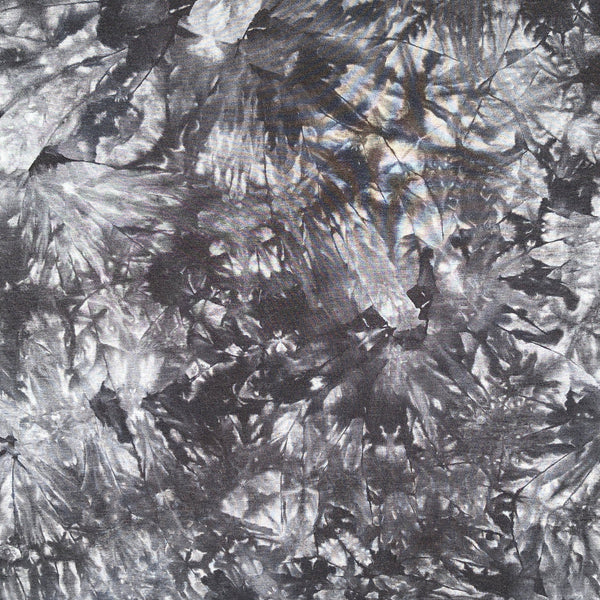 60” Bamboo & Spandex Stretch Tie Dyed Tie Dye Black Gray Apparel and Face Mask Jersey Knit Fabric By the Yard | APC Fabrics