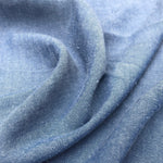 58" 100% Tencel Lyocell Twill Enzymed Wash Medium Weight 6 OZ Sky Blue Woven Fabric By the Yard | APC Fabrics