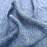 58" 100% Tencel Lyocell Twill Enzymed Wash Medium Weight 6 OZ Sky Blue Woven Fabric By the Yard | APC Fabrics