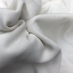 60” 100% Tencel Lyocell 10 OZ Bull Denim Twill Woven PFD White USA Made Medium Weight Fabric By the Yard | APC Fabrics