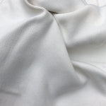 60” 100% Tencel Lyocell 10 OZ Bull Denim Twill Woven PFD White USA Made Medium Weight Fabric By the Yard | APC Fabrics
