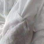 60" 100% Linen Jersey Knit 6 OZ Optic White Sheer & See Through Fabric By the Yard | APC Fabrics
