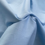 60” 100% Cotton Pima Sky Blue Yarn Dyed Apparel Woven Fabric By the Yard | APC Fabrics