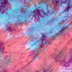 60” Bamboo 4-Way Stretch with Spandex Watermelon Cotton Candy Tie Dye Tie Dyed Apparel Jersey Knit Fabric By the Yard | APC Fabrics