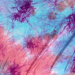 60” Bamboo 4-Way Stretch with Spandex Watermelon Cotton Candy Tie Dye Tie Dyed Apparel Jersey Knit Fabric By the Yard | APC Fabrics