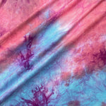 60” Bamboo 4-Way Stretch with Spandex 5.5 OZ Tie Dye Tie Dyed Apparel Jersey Knit Fabric By the Yard | APC Fabrics