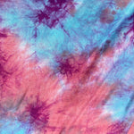 60” Bamboo 4-Way Stretch with Spandex Watermelon Cotton Candy Tie Dye Tie Dyed Apparel Jersey Knit Fabric By the Yard | APC Fabrics