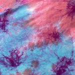 60” Bamboo 4-Way Stretch with Spandex Watermelon Cotton Candy Tie Dye Tie Dyed Apparel Jersey Knit Fabric By the Yard | APC Fabrics