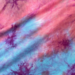 60” Bamboo 4-Way Stretch with Spandex Watermelon Cotton Candy Tie Dye Tie Dyed Apparel Jersey Knit Fabric By the Yard | APC Fabrics