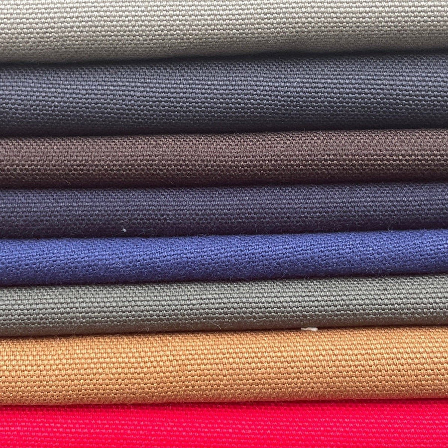 68" 100% Cotton Canvas 12 OZ Multiple Colors Apparel & Upholstery Woven Fabric By the Yard | APC Fabrics