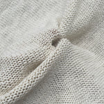 48" 100% Cotton Ivory Sweater Knit Apparel Fabric By the Half-Yard | APC Fabrics