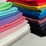 60” Bamboo & Rayon 4-Way Stretch with Spandex Solid Jersey Knit Fabric By the Yard | APC Fabrics