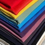 60” Bamboo & Rayon 4-Way Stretch with Spandex 200 GSM Solid Jersey Knit Fabric By the Yard | APC Fabrics