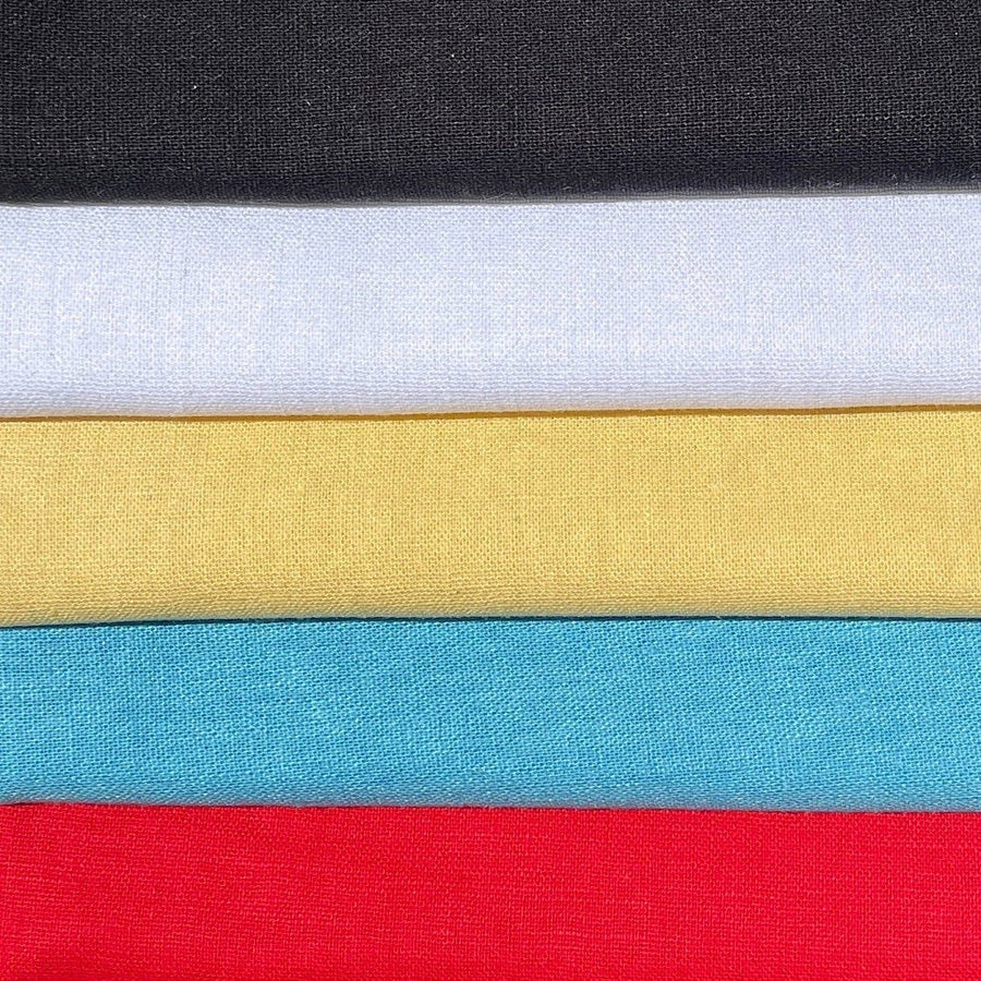 54" Linen & Cotton Lithuanian European Woven Fabric By the Yard | APC Fabrics