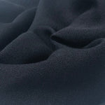 58" 100% Cotton Crepe Black 7 OZ Light Woven Fabric By the Yard | APC Fabrics