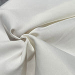 58" Rayon Stretch Gabardine with Spandex 8 OZ Off White Woven Fabric By the Yard | APC Fabrics