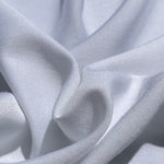 58" Rayon & Polyester Poly Blend Twill Gabardine White 7 OZ Woven Fabric by the Yard | APC Fabrics