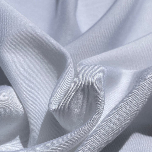 58" Rayon & Polyester Poly Blend Twill Gabardine White 7 OZ Woven Fabric by the Yard | APC Fabrics