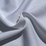 58" Rayon & Polyester Poly Blend Twill Gabardine White 7 OZ Woven Fabric by the Yard | APC Fabrics