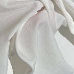 60" 100% Nylon White Faille 5 OZ Woven Fabric By the Yard | APC Fabrics