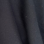 58" 100% Rayon Crepe Black 6 OZ Light Woven Fabric By the Yard | APC Fabrics