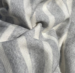 58" Cotton Rayon 11 Oz French Terry Cloth Yarn Dyed Striped Loop Terry Knit Fabric By the Yard | APC Fabrics
