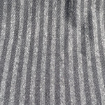 58" French Terry 100% Cotton 9 OZ Blue & Black Striped Knit Fabric By the Yard | APC Fabrics